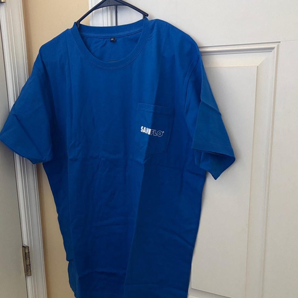 Men’s Pocket T-Shirt — Blue